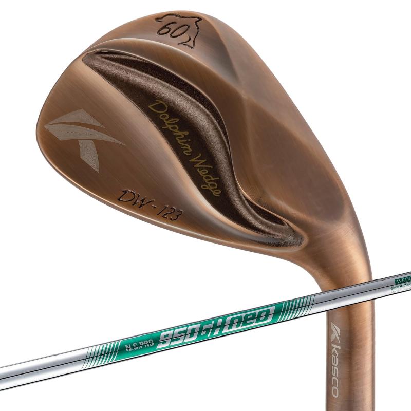 キャスコ ドルフィンウェッジ DW-123 Copper N.S.PRO950GH neo WEDGE 60100ヤード以内を楽にワンピンに寄せる抜けが良い潜らない刺さらない跳ねない