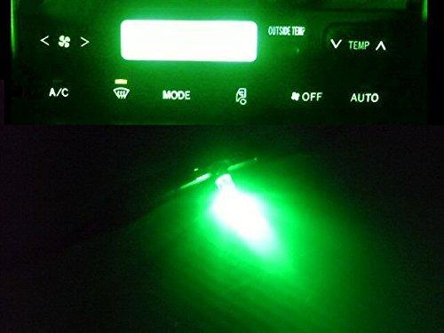 24V トラック/日野HINO/グランドプロフィア エアコンパネル照明用LEDセット/緑色グリーン