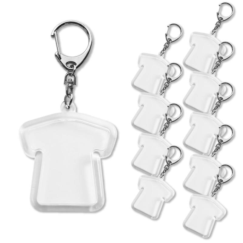 [FUN-CREATE] KH P付き型 10個セット 個包装用OPP袋付き ハメパチ キーホルダー ユニフォーム パンツ付き 手作り アクセサリー 卒業記念品 卒部記念品 卒団記念品 部活 卒業記念 卒部 卒団 名入れ