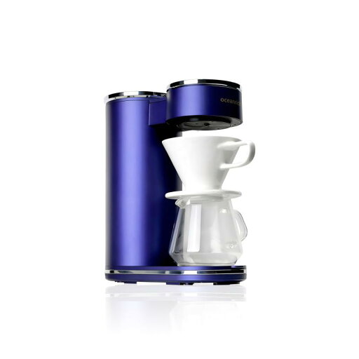 oceanrich CM1 コーヒーメーカー ドリップ式 360°回転 ハンドドリップ機能 蒸らし機能搭載 自動ドリップ オーシャンリッチ UQ-ORCM1 ブルー oceanrich CM1 コーヒーメーカー ドリップ式 360°回転 ハンドドリップ機能 蒸らし機能搭載 自動ドリップ オーシャンリッチ UQ-ORCM1 ブルー