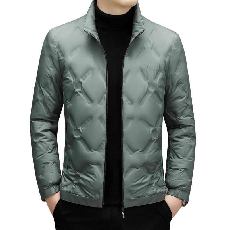 [FHLHY] ダウンジャケット メンズ カジュアル ライトダウンジャケット 人気 秋冬 防寒 暖か ...