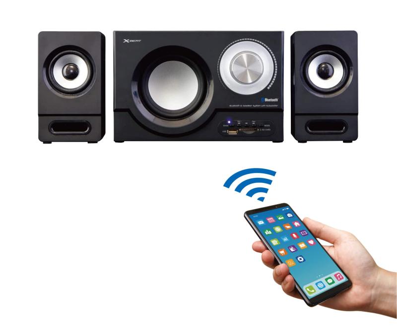 X-BEAT 2.1ch Bluetooth ԡ 31W ֥ե ⲻ PC BZSP-30AIU(BK)II