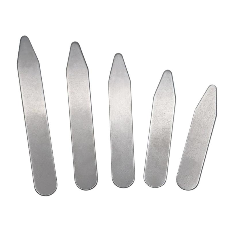 [LOYELEY] カラーキーパー 30枚セット カラーステイ 金属 ワイシャツ 襟芯 襟裏 襟 キープ 洗濯 クリーニング ワイシャツ 襟 型 崩れ防止 5サイズセット