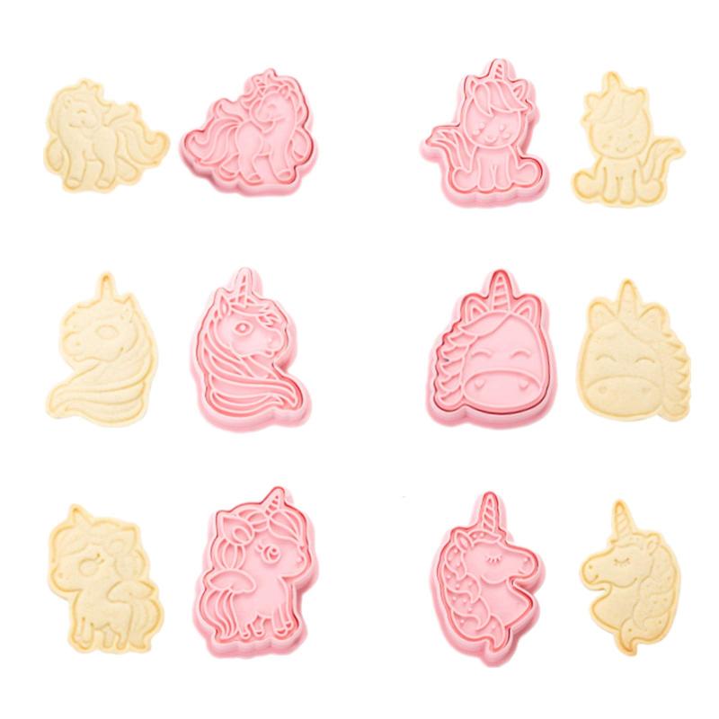 クッキー型 動物 6個セット 可愛い クッキーカッター プラスチック クッキー抜型 製菓道具 お菓子作り ..