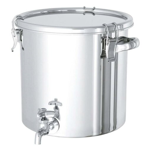 日東 ステンレスタンク ストレート密閉タンク(蛇口付) 10L CTHW24 日東 ステンレスタンク ストレート密閉タンク(蛇口付) 10L CTHW24