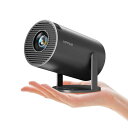 【180°回転 & Android TV】 HIPPUS Android TV プロジェクター 天井投影 小型 家庭用 自動台形補正 360ANSI 1080P 5G wi-fi 対応 Bluetooth 5.2 プロジェクター 天井 4Kビデオ