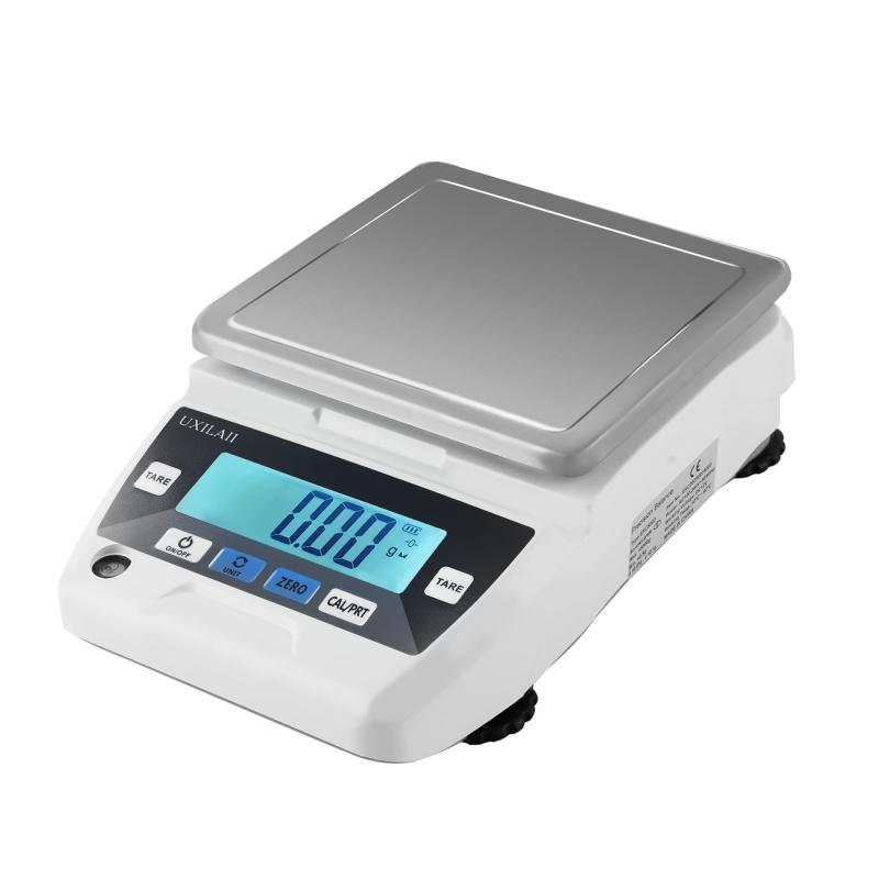 UXILAII デジタルはかり 精密スケール 0.01g dwt gn 単位 PSE 電源 デジタル 精密分析天びん 10mg 計量..