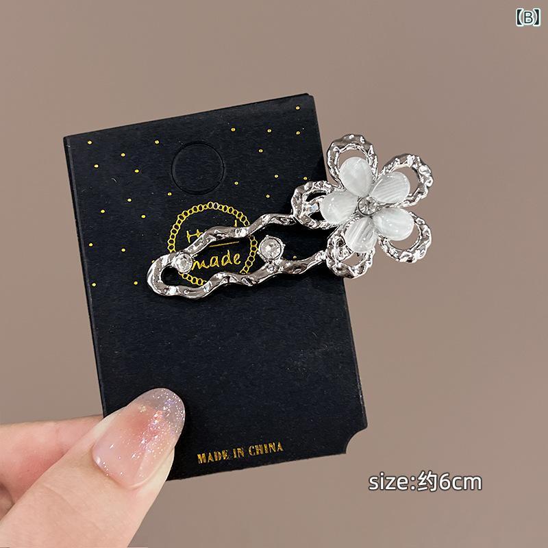 ヘアクリップ レディース 電気メッキ加工 高級感 上品 おしゃれ かわいい 韓国風 ...