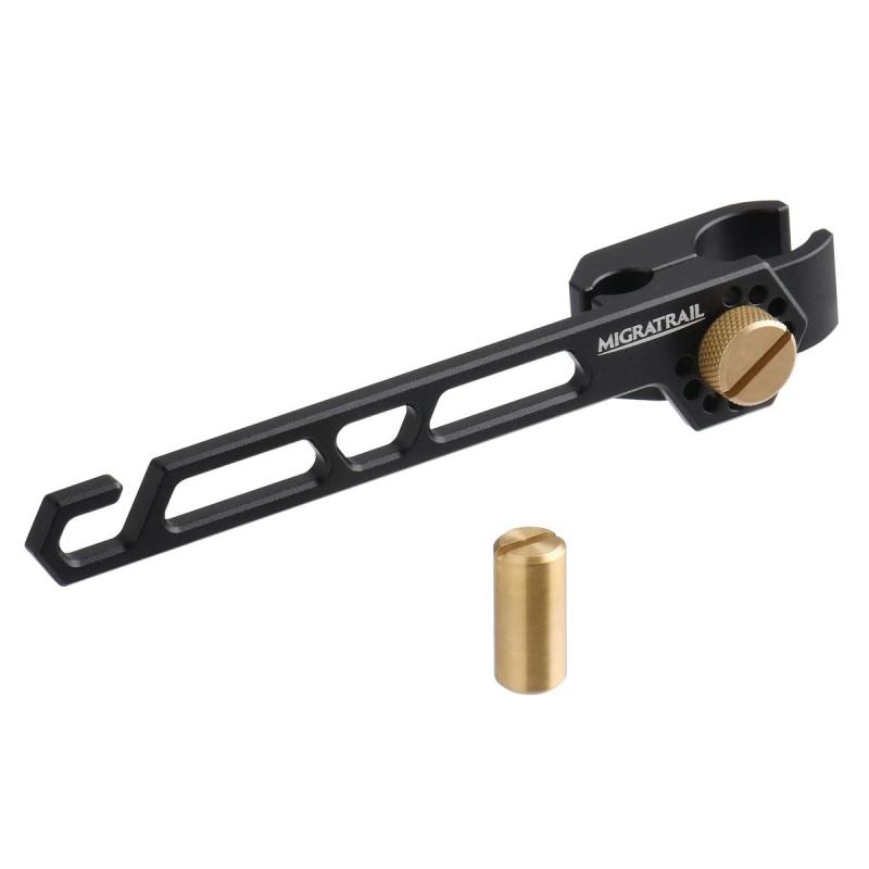 MIGRATRAIL アドハンガー パイプクランプ 角度調整機能 コンパクト 軽量 携帯 キャンプ アウトドア ランタン シェラカップ