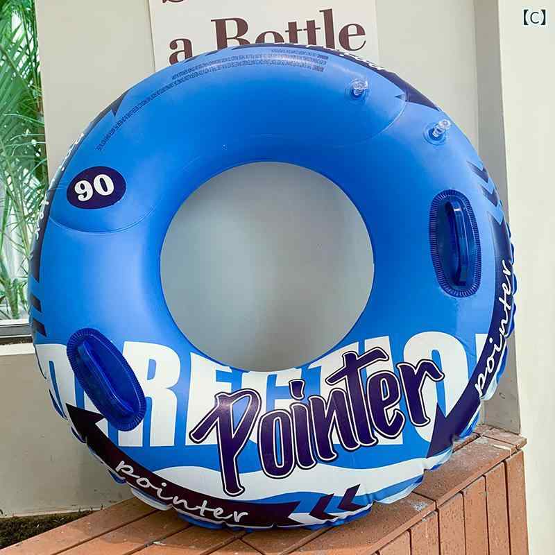 浮き輪 大人用 取っ手付き 大きいサイズ レジャー プール ビーチ 海水浴 アウトド...