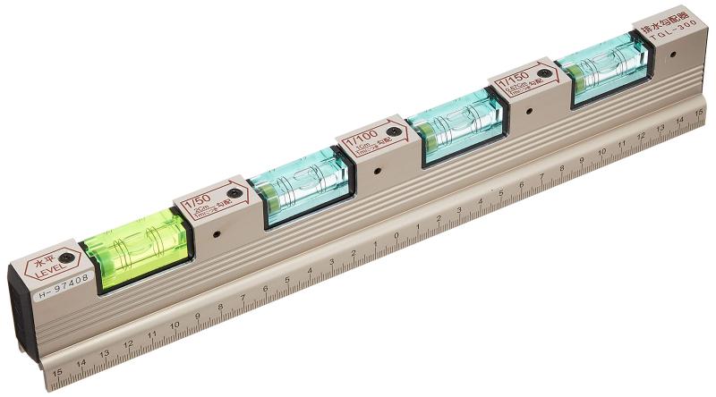 TRUSCO(トラスコ) 排水勾配器感度0.5mm/m=0.0286°