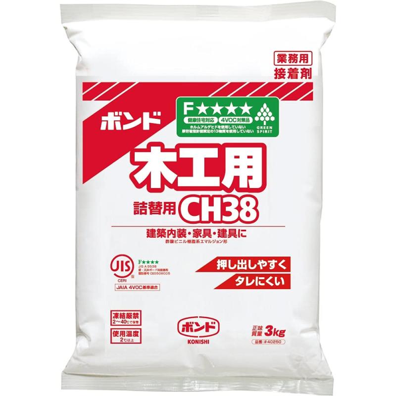 コニシ ボンド 木工用(ポリ袋) CH38 3kg