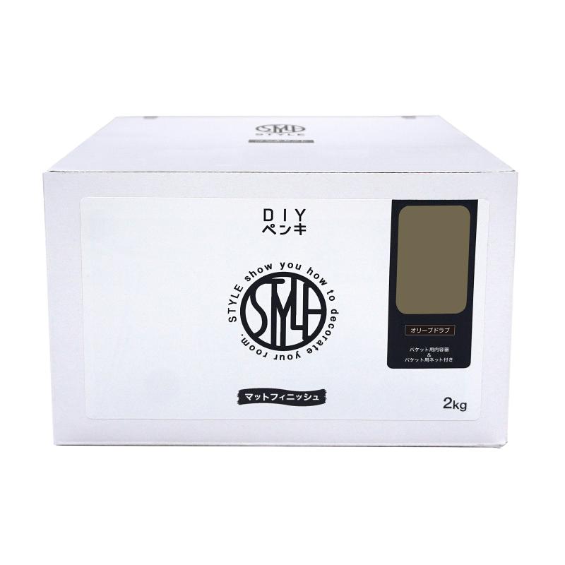 ニッペ STYLE DIYペンキセット 2/4kg 全68色