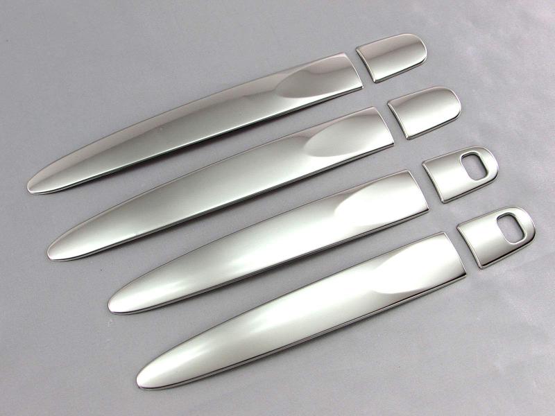 BRIGHTZ ウェイク LA700S LA710S 超鏡面ステンレスメッキドアハンドルカバーノブ ハーフカバータイプ 【 TNT600－NOBU－HS－AD0AE2FD2FH0 】 LA700 LA710 LA A700 A710