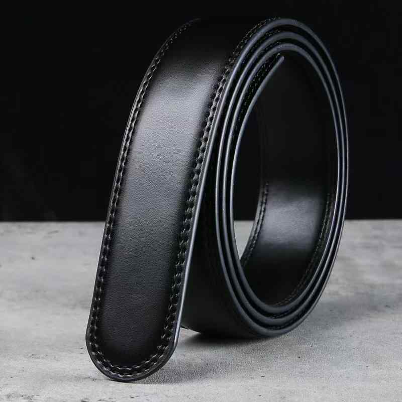 ・素材: 本革（二層牛革）・留め具: オートロック式・カラー: ブラック3.0cm, ブラック3.5cm・幅: 通常タイプ（2-4cm）・長さ: 115cm（70-80kg向け）, 125cm（90-100kg向け）・サイズ: 115, 125・スタイル: ビジネス, カジュアル, エレガント, オフィス, シンプル, 欧米風, ライトラグジュアリー, ファッション通勤・加工方法: エンボス加工・流行要素: 民族風, 中国風