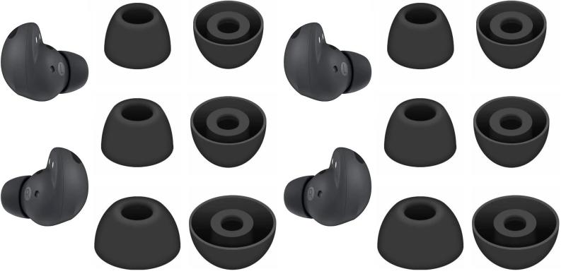 A-Pcas イヤーピース イヤーチップ Galaxy Buds 2 Pro用 S/M/L 3ペア シリコン製