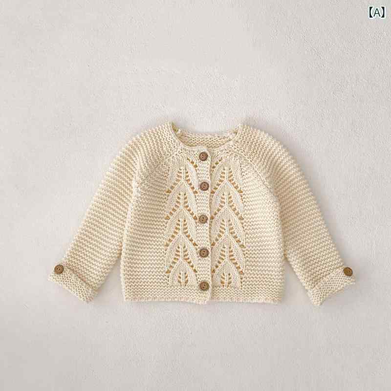 ベビー服 男の子 女の子 兼用 新生児 幼児 春夏 ざっくり編み ニット セーター カ...