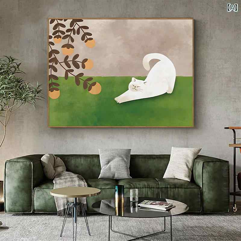 絵画 モダン シンプル かわいい動物 癒し系 リビング 玄関 寝室 ソファ 書斎 ダイニング 壁掛け 油絵風 キャンバスアート 木製 ゴールドフレーム おしゃれ 個性的 bloomelier-10207668 bloomelier パッケージ画像