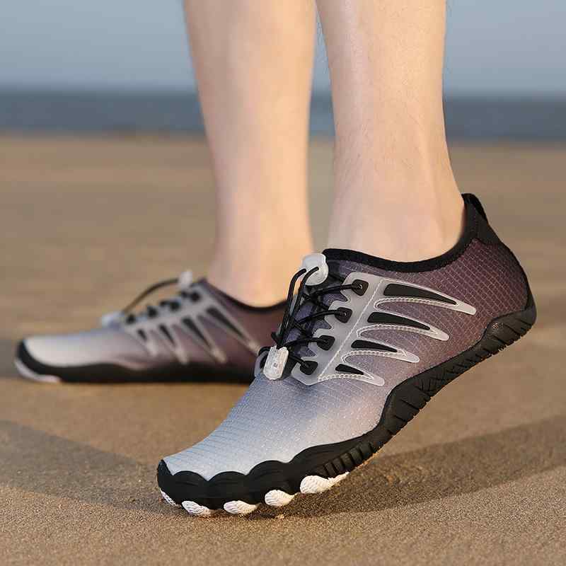 Sapatos de mar para hombres Damas retrocede Acuario Deportes acuáticos Exteriores Playa Combinada Interior Física Ligera Seca Rápida Alerta Evacuación Escalada Gimnasia Yoga