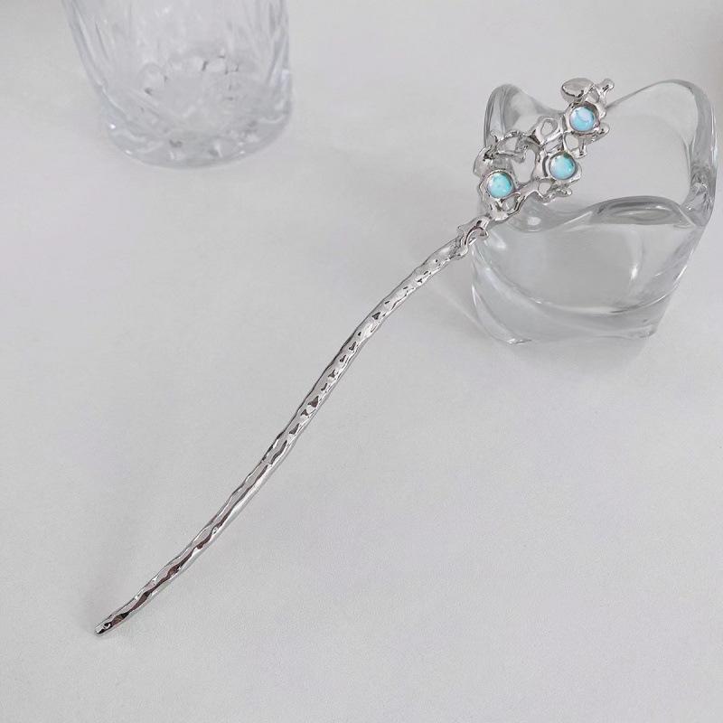 ・カテゴリ: 髪飾り・スタイル: レトロ・素材: 合金・形状: 幾何型・加工: 電鍍・カラー: 月光石・流行要素: 月光石