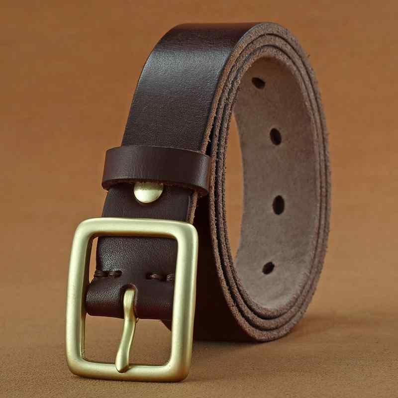 ・素材: 本革・革の種類: 牛革・バックル素材: 銅・留め具タイプ: ピンバックル・幅: 約2～4cm・長さ: 103cm, 108cm, 113cm, 118cm, 123cm・サイズ: 105～125cm・スタイル: 文芸レトロ・加工: メッキ・デザイン要素: 自然