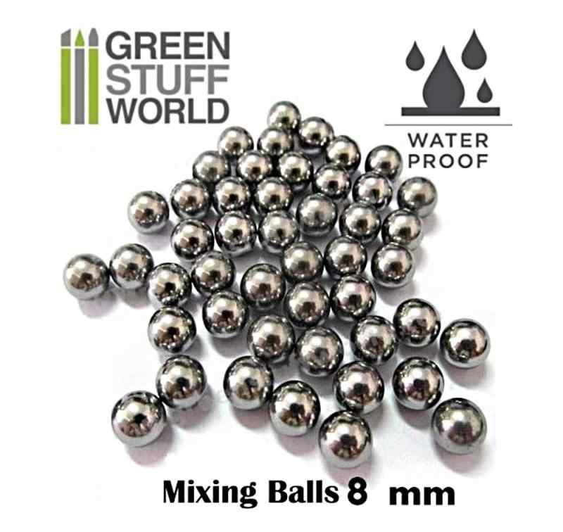 グリーンスタッフワールド ステンレスボール 8mm (30個入) ホビー用ツール GSWD-9031