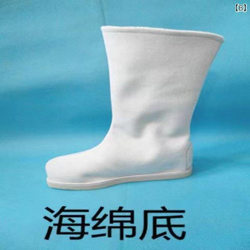 ダンスシューズ 子供 男の子 女の子 漢服 武侠 レトロ 翹頭 弓鞋 仙鶴柄 祥雲柄 布...
