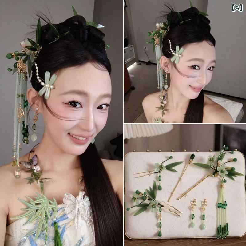 ・カテゴリ: ヘッドアクセサリー・スタイル: シンプル・素材: 合金・タイプ: 女性用・デザイン: 葉