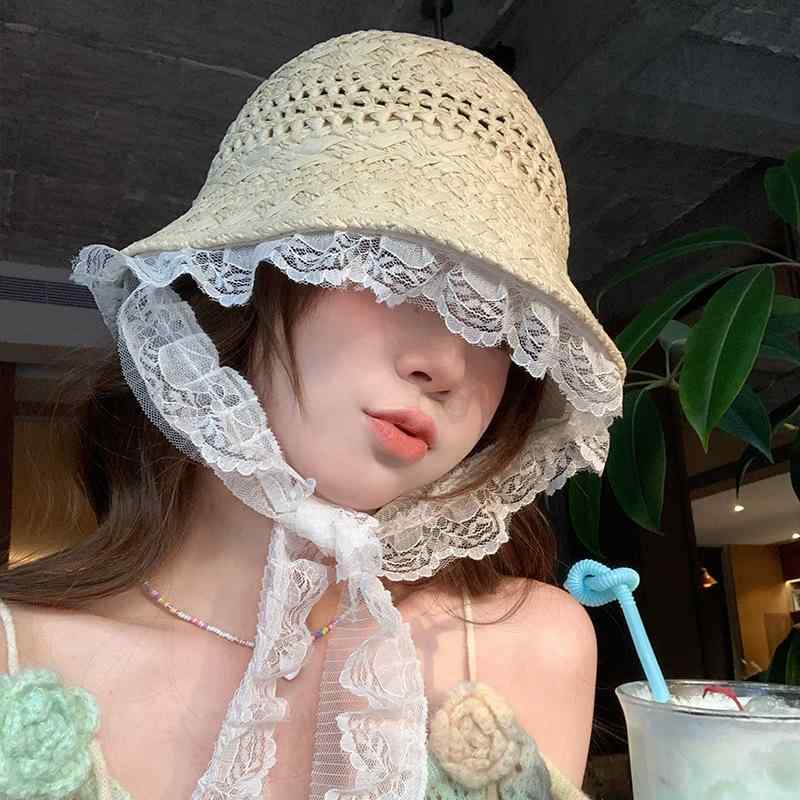 ・製品カテゴリ: ストローハット・帽子のトップ: フラットトップ・つば: ワイドブリム・カラー: カーキ,オフホワイト,ホワイト・サイズ: M（頭囲56-58cm）・機能: 防風,UVカット・素材: 紙ストロー・スタイル: ファッション通勤・加工方法: 経編み