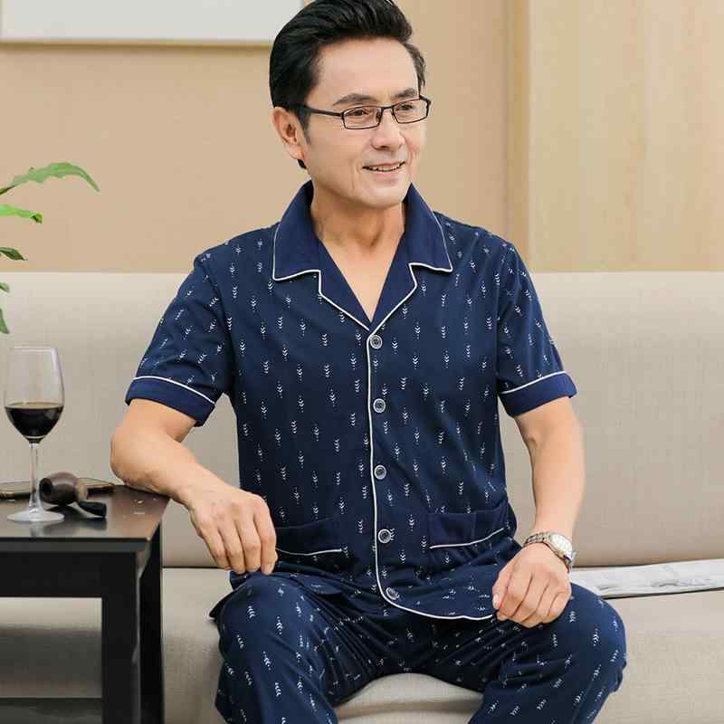 ・カテゴリ: セットアップ・主な素材: 綿・デザイン: カーディガン・厚さ: 薄手・パンツ丈: 長ズボン・機能: リラックス、睡眠、部屋着、快適・シーズン: 夏・対象: 男性・サイズ展開: M, L, XL, XXL, XXXL・スタイル: ラグジュアリー