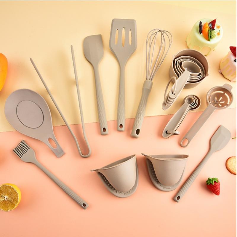 調理器具セット 12点セット シリコン製 製菓道具 キッチン用品 食品グレード スパチュラ 泡立て器 トング 計量スプーン ターナー 耐熱 キッチンツール 家庭用