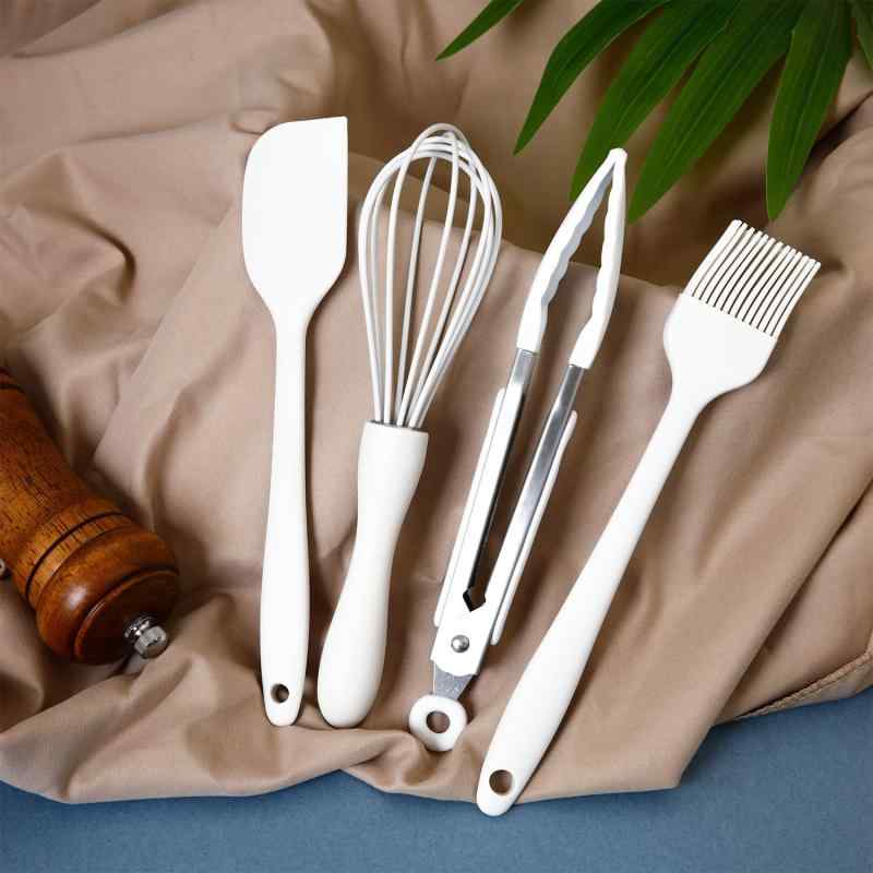 キッチン用品 製菓用品 耐熱 シリコンスパチュラ トング オイルブラシ へら セット...