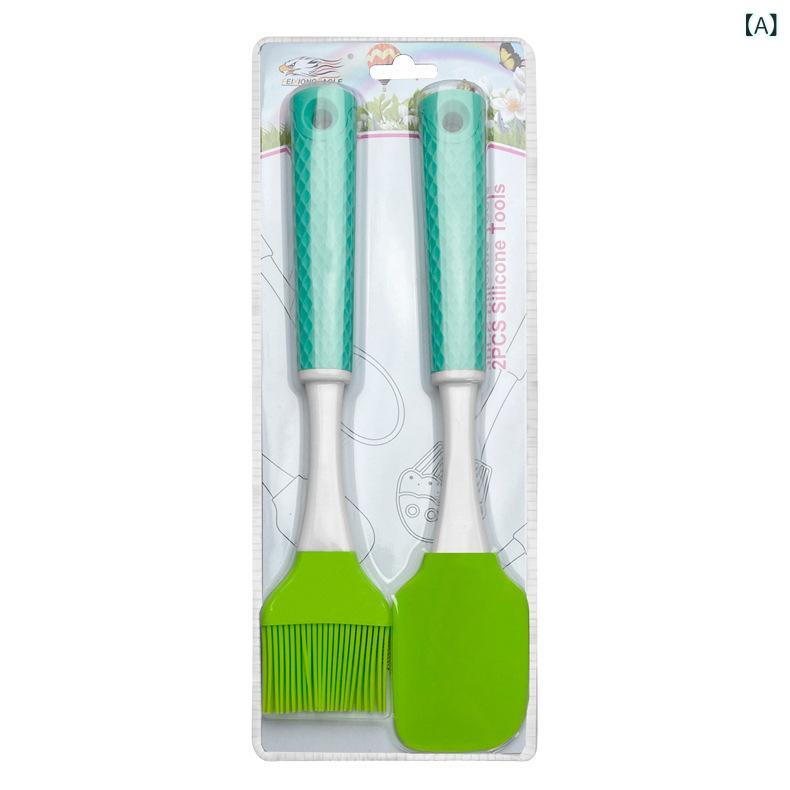 調理器具 2点セット シリコン スパチュラ 刷毛 キッチンツール 製菓用品 お菓子作...