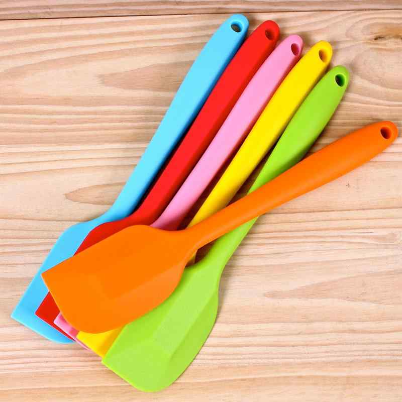 キッチンツール スパチュラ シリコン 一体型 製菓用品 大サイズ 耐熱性 耐久性 滑...