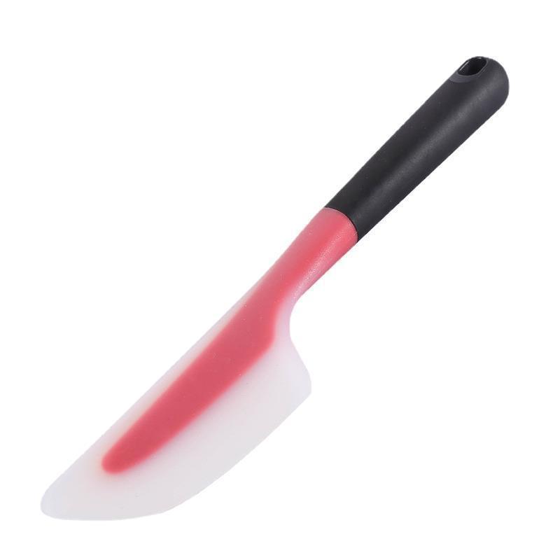 刮板 - スパチュラ シリコン製 一体型 クリームスパチュラ 製菓道具 半透明 耐熱 キッチンツール お菓子作り 調理器具 ゴムヘラ ケーキ作り 下ごしらえ 使いやすい 洗いやすい