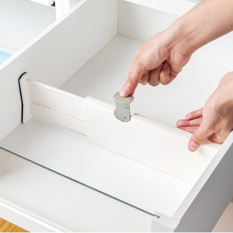 引き出し 仕切り板 キッチン クローゼット 伸縮 収納 自由組み合わせ プラスチック製 タンス フリーケース 整理整頓