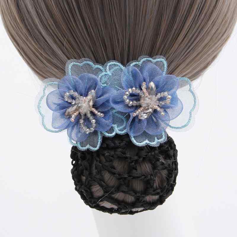 ・カテゴリ: ヘアアクセサリー・スタイル: 韓国風・スタイル分類: 清新スイート・素材: チュール・加工: 手作り・種類: スプリングクリップ・デザイン: 花・カラー展開: 淡ピンク粗網、芋紫粗網、グレー粗網、ライトブルー粗網、豆沙粗網、ネイビー粗網、淡ピンク細網、芋紫細網、グレー細網、ライトブルー細網、豆沙細網、ネイビー細網・対象: 女性