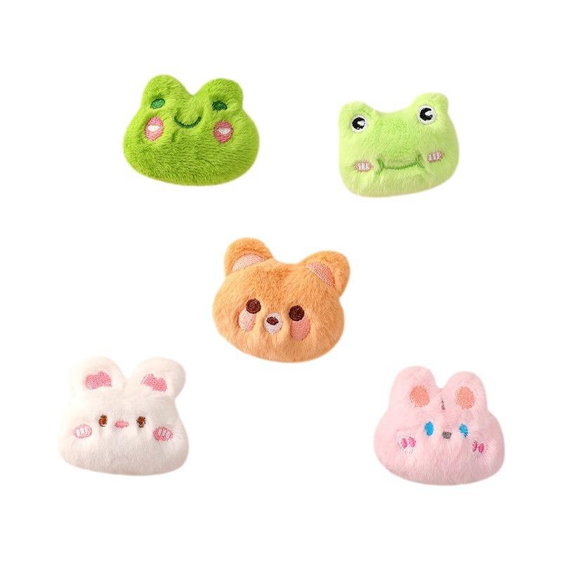 ブローチ レディース ぬいぐるみ コサージュ 熊 兎 キーホルダー バッグチャーム アクセサリー かわいい ふわふわ キャラクター