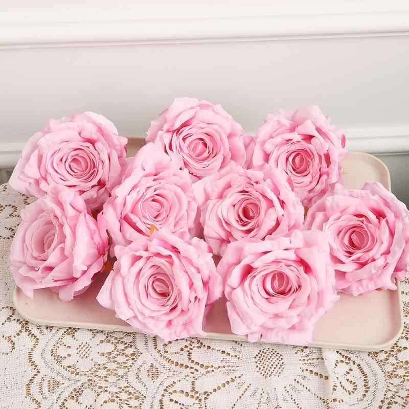 造花 薔薇 ハンドメイド フラワーアレンジメント ウェディング 結婚式 会場装飾 コ...