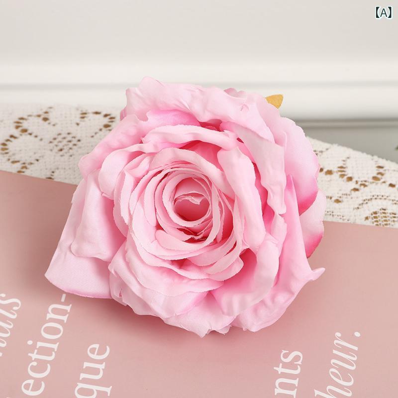 造花 薔薇 ハンドメイド フラワーアレンジメント ウェディング 結婚式 会場装飾 コ...