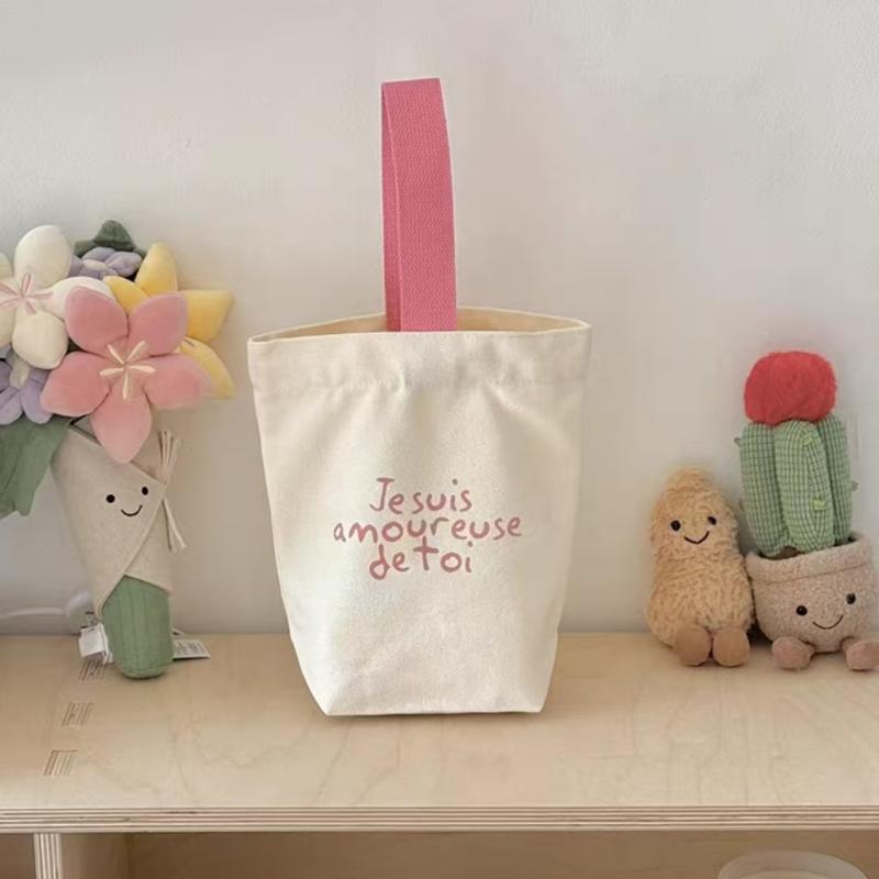トートバッグ レディース 帆布 ミニトート バケツ型 コットン混素材 軽量 マチあり 手提げバッグ かわいい カジュアル 弁当袋 収納バッグ マイバッグ 通学 通勤 お出かけ