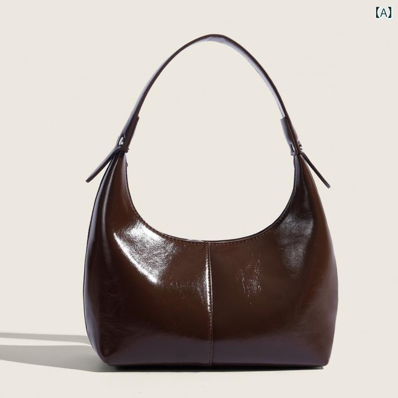 ・カラー展開: コニャック、ブラック・スタイル: シンプル・主な素材: PU・バッグサイズ: 中型・形状: 饅頭型・開閉方式: ジッパー・硬度: 中・裏地: ポリエステル・内部構造: スマホポケット・外ポケット: スリットポケット・肩ストラップ数: 1本・流行要素: ステッチ・使用シーン: 日常