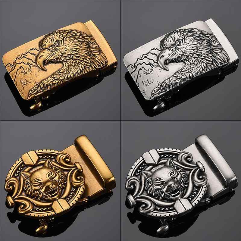 ・性別: メンズ・素材: 合金・タイプ: オートロックバックル・留め具の種類: オートロック・スタイル: エスニック・和風・シーン: ビジネス・柄: アニマル柄