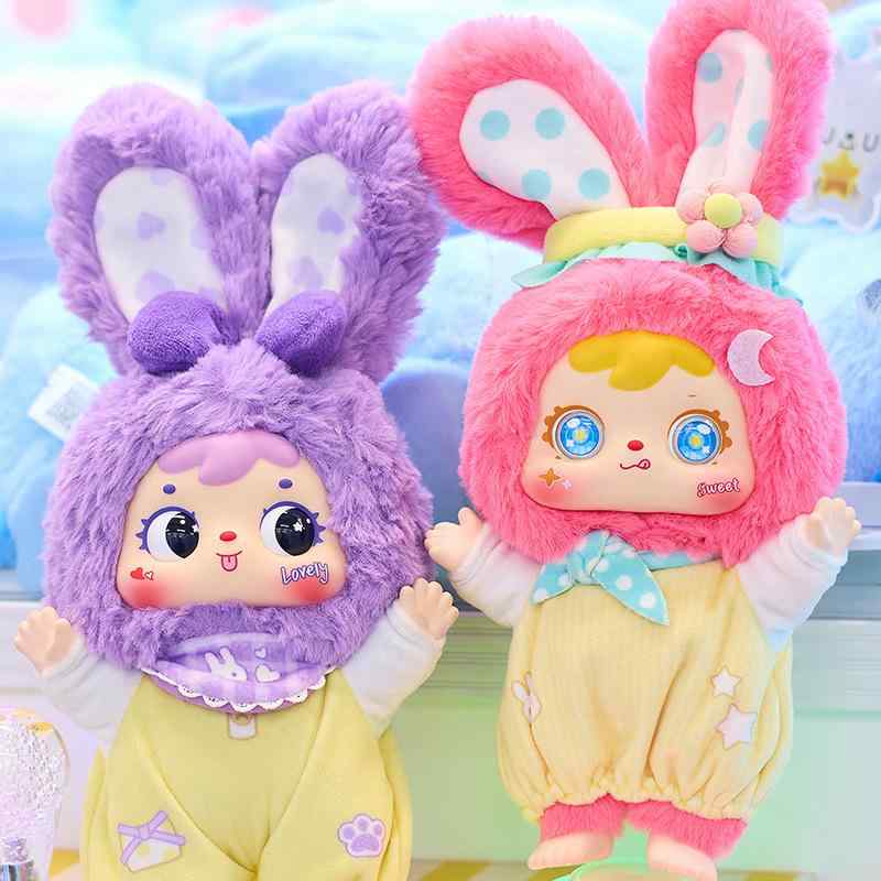 キーホルダー ぬいぐるみ マスコット フィギュア ブラインドボックス かわいい 熊 ウサギ 動物 キャラクター バッグチャーム ミニフィギュア