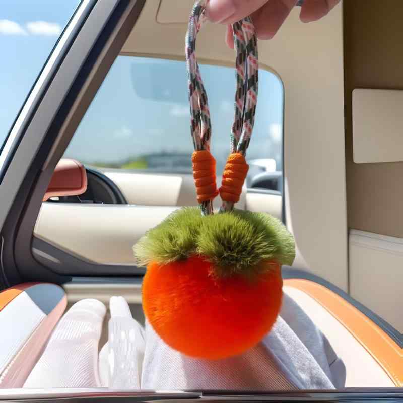キーホルダー レディース キーリング バッグチャーム ふわふわ もこもこ リアルフ...