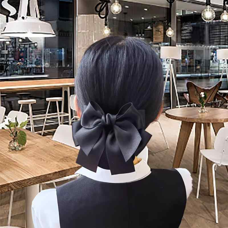 ヘアアクセサリー レディース 髪飾り ヘアネット お団子ネット リボン付き シニヨンネット 職業 護士 看護師 客室乗務員 銀行員 まとめ髪 ヘアクリップ ヘアクリップめ フォーマル 上品 おしゃれ オフィス 仕事 冠婚葬祭