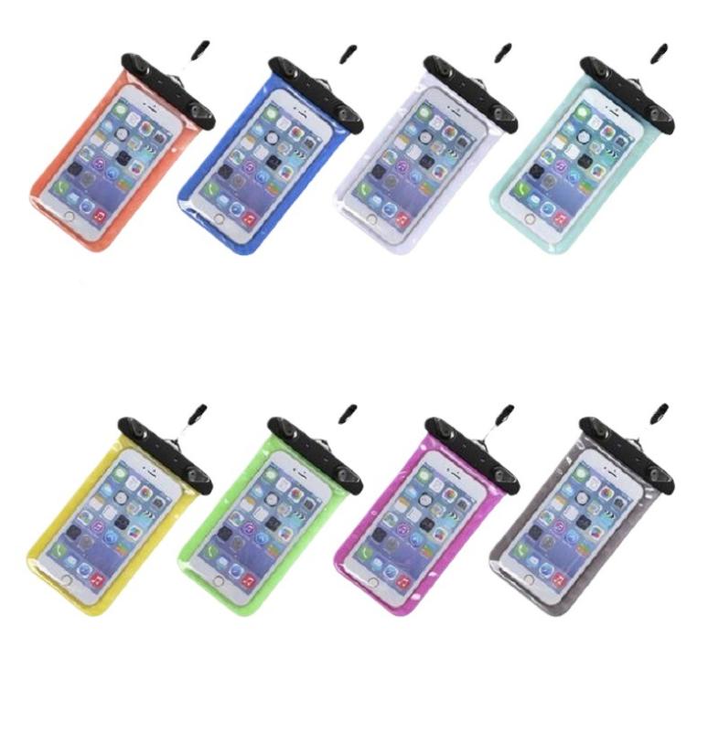 防水ケース スマホ用 タッチ操作可能 アームバンド付き 防水バッグ 水中撮影 プー...