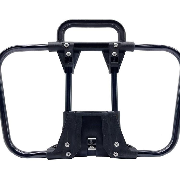 Folding Bicycle Front Carrier - Men's & Women's - Mini Velo - Lightweight Bicycle Part - Black