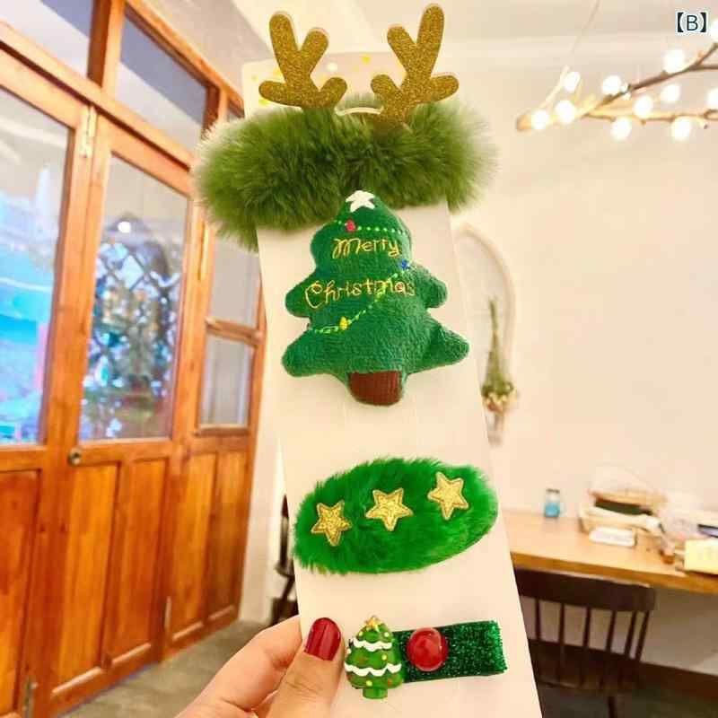 ヘアアクセサリー キッズ 女の子 ヘアピン カチューシャ ヘアゴム セット クリスマ...