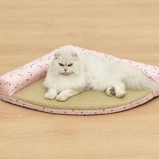 ペットベッド 猫 レディース 接触冷感 ひんやり クッション 涼しい 滑り止め 洗え...